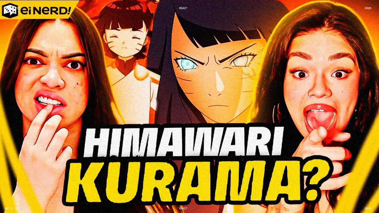 Boruto TBV Cap. 8: HIMAWARI ESTÁ COM A KURAMA? JUURA INVADIU KONOHA! - Ei Nerd | react