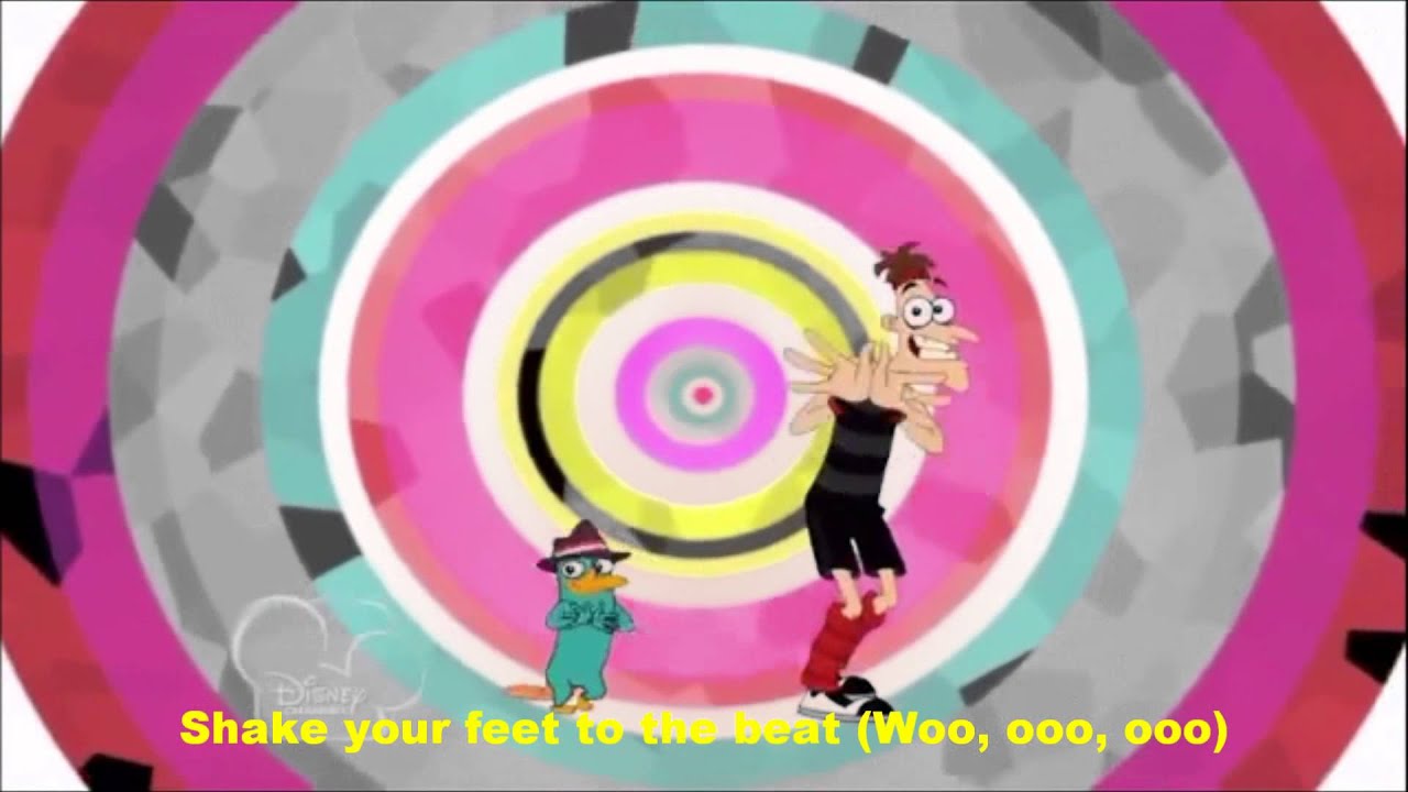 Phineas and FerbDance Baby! Lyrics YouTube