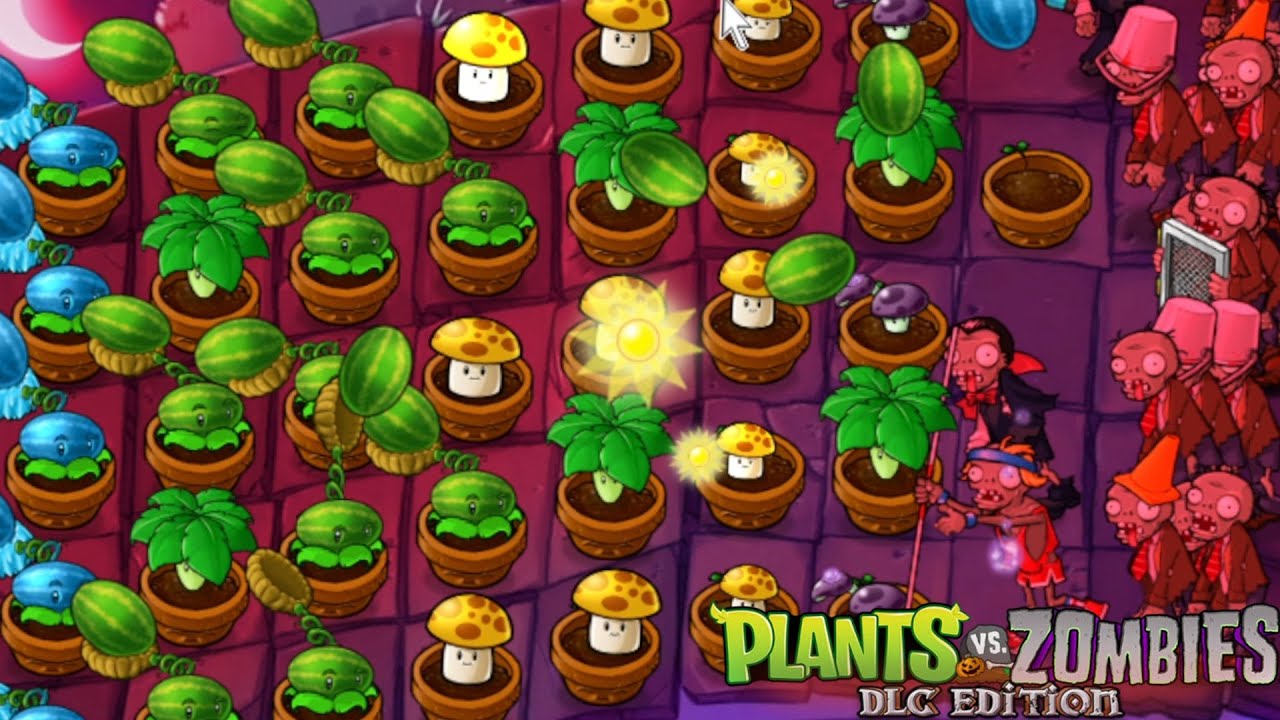 Plants vs. Zombies DLC Mod Survival (Survival: Moon) Guide