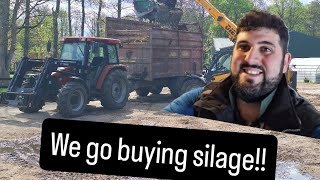 We buy some silage off the man,the myth,the the legend!!