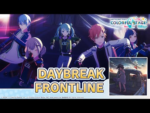 HATSUNE MIKU: COLORFUL STAGE! - DAYBREAK FRONTLINE by Orangestar 3DMV performed by Vivid BAD SQUAD