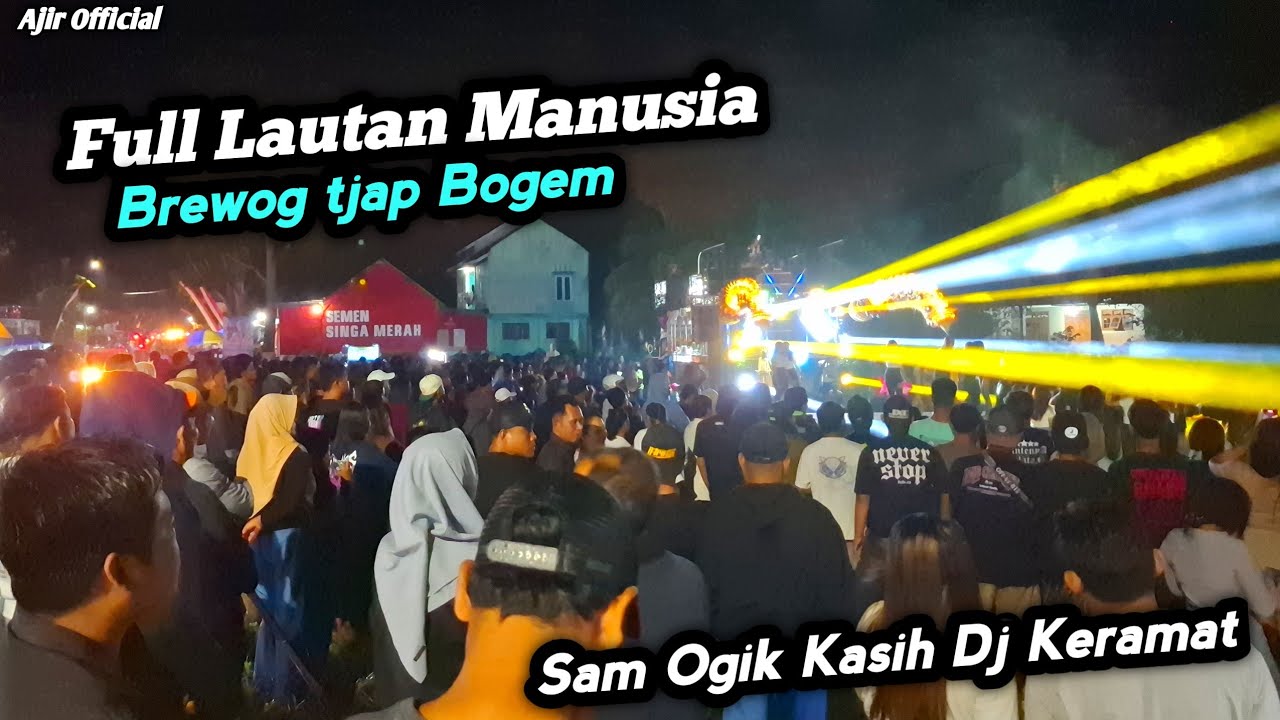 BREWOG Team 6 putar DJ Keramat, Penonton Penasaran Suaranya