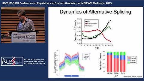 Keynote: The Transcriptome of Drosophila Melanogaster - Brenton R. Graveley - RECOMB/RSG 2013