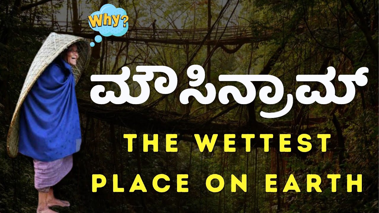 ಮೌಸಿನ್ರಾಮ್ THE WETTEST PLACE ON EARTH | Mawsynram | Meghalaya | East ...