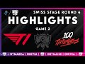 T1 vs 100T Highlights Game 2 | Worlds 2025 Swiss Stage | T1 vs 100 Thieves by Onivia