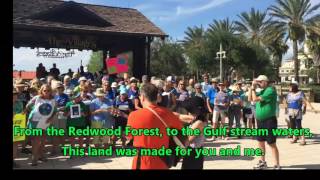 Villages FlashMob for Climate March