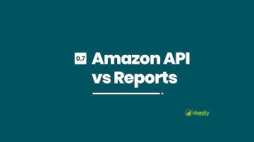 Selling on Amazon: Amazon API vs. Amazon Data Reports
