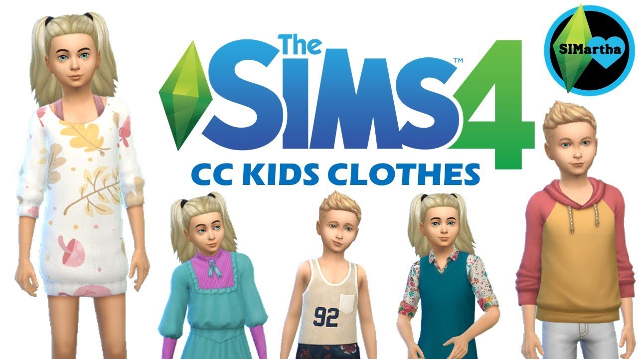 Kids Hair Cc Sims 4 Maxis Match Pohbj