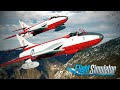 Hunters over snowdonia  virtual wingman  flight control replay  dave garwood hawker hunter  msfs