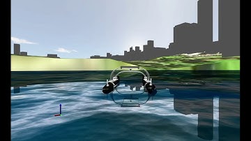 WAM-V simulation in Sydney Harbour
