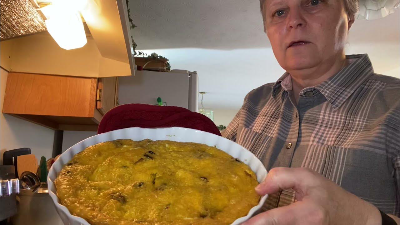 Crustless Turkey Sausage Quiche YouTube