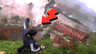 Köyde saklambaç #2 ( candeniz düştü 😱😱