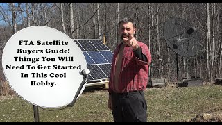 A Free To Air Satellite System Buyers Guide. Let's take a look at what you'll need to get started.