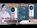 Máy đo nhiệt độ và xịt khuẩn tự động K9 Pro Max, cảm biến Nhật, hiện đại và chính xác.