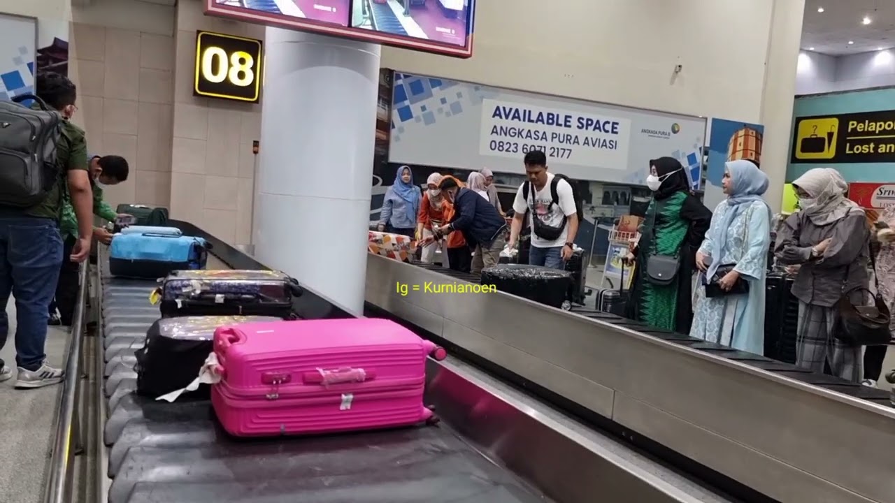 terminal kedatangan bandara internasional Kualanamu Medan | Kualanamu International airport