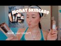 trying MONAT skincare for the first time!! (FIRST IMPRESSIONS) is it worth your coins?!? Geneva Lynn