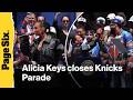 Alicia Keys closes Knicks Parade celebrating NBA Finals win