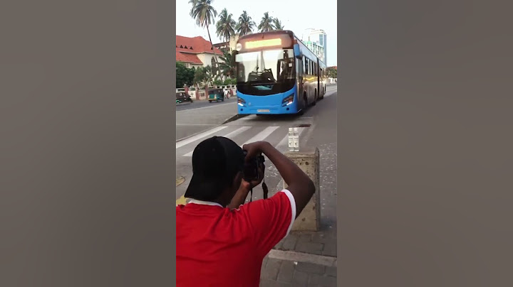 Mwendokasi Dar es salaam, Tanzania