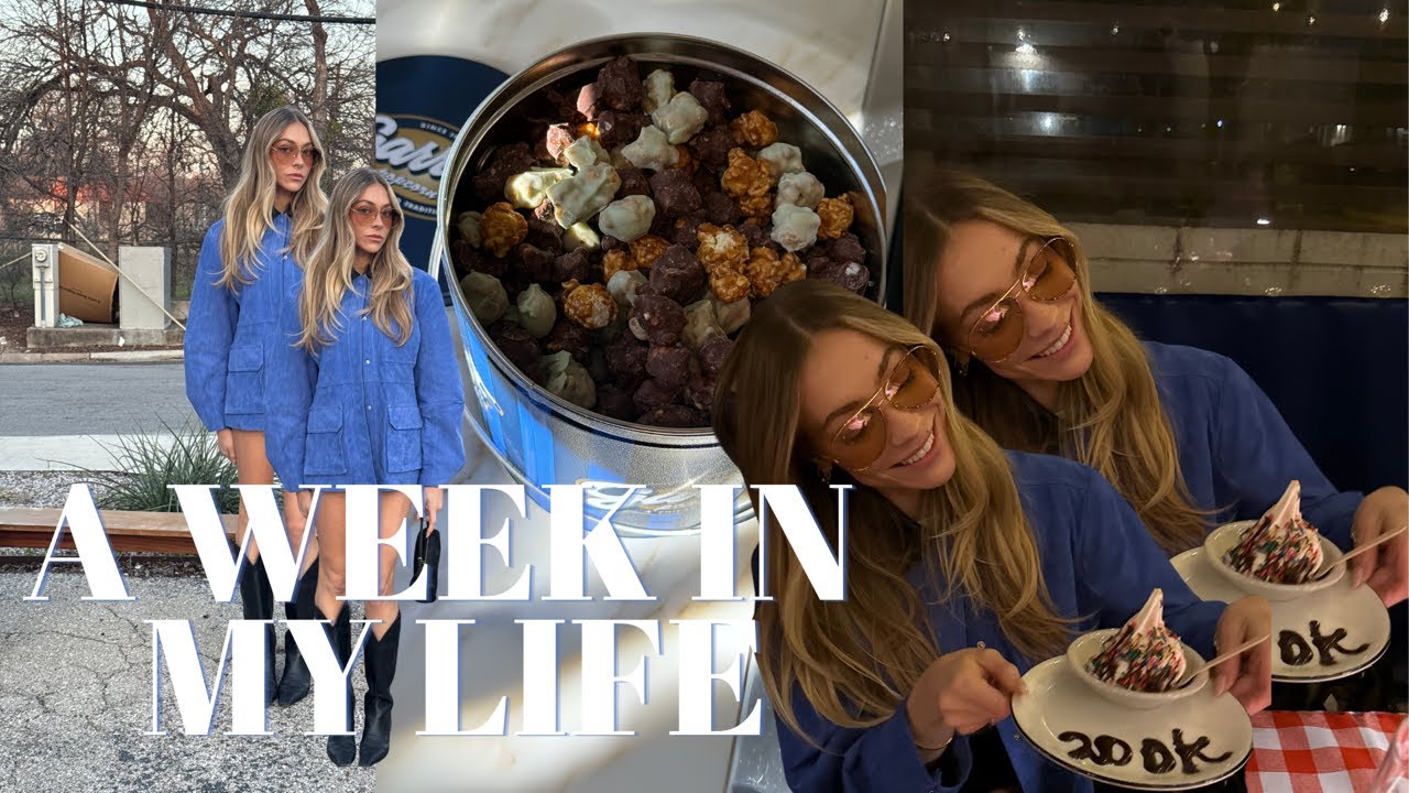 week in the life: work trip to chicago, fun events, weekend with friends