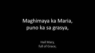 Maghimaya Ka Maria  -  Hail Mary
