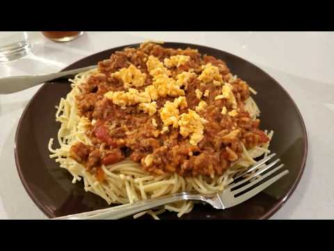 Delicious delight: Pasta meat sauce (Easy)