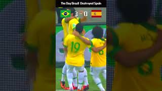 The Day Brazil Destroyed Spain : Brazil vs Spain Confederations Cup 2013