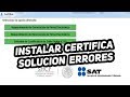 Error en Certifica del SAT en Java No Inicia o Pantalla Negra Actualizado