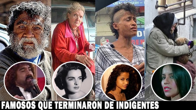 famosos que terminaron viviendo en la calle, entre la basura y el olvido. -  YouTube