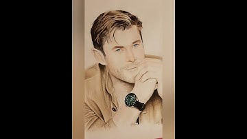 Drawing Chris Hemsworth