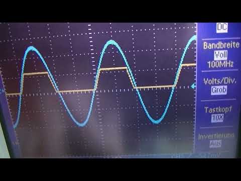 Audio Opamp Measurements with DDS Frequency Generator Oscilloscope and Loudspeaker - eflose #1477