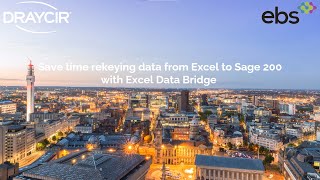 EBS & Draycir demonstrate Excel Data Bridge for Sage 200