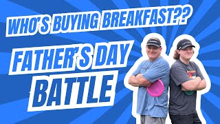 Father/Son Disc Golf Battle