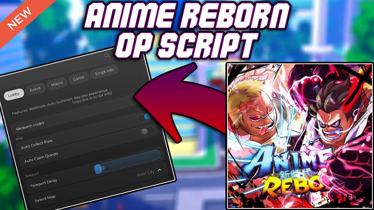 [🏰DUNGEONS] Anime Reborn OP Script (2025) PASTEBIN - Auto Skip | Macro ...
