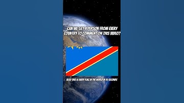 Can we get a person from EVERY county to comment on this video? #countries #countryballs #comment