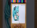 Drew It Myself Vs Using The App Which Is Better Shorts Drawing Hatsunemiku 