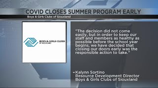 Boys & Girls Clubs of Siouxland ends summer program early due to COVID-19