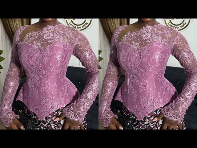 【EN NEUME】Bustier Design Blouse How to Cut this Bustier Blouse with a Stylish Yoke (detailed