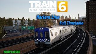 Harlem Line, Full Timetable, M3A MTA | Train Sim World 6 