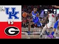 2020 College Basketball #14 Kentucky vs Georgia Highlights