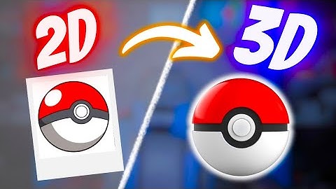 Verander ELKE afbeelding GRATIS in een 3D-model | 2D-afbeelding in 3D STL-bestand