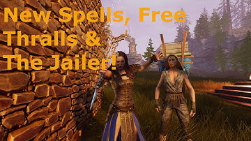 Conan Exiles | Age Of Sorcery 4K | EP3 New Spells, Free Thralls & The Jailer!