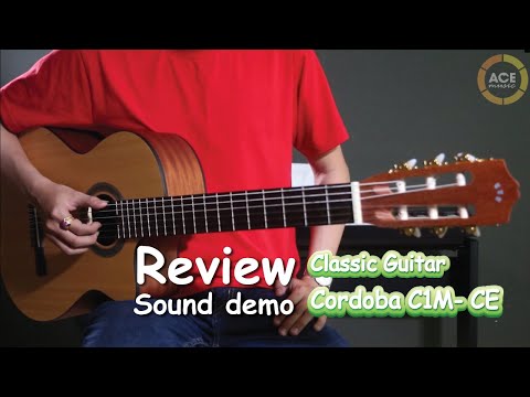 Video Đàn Guitar Classic Nylon Cordoba C1M CE | Review -... - youtube