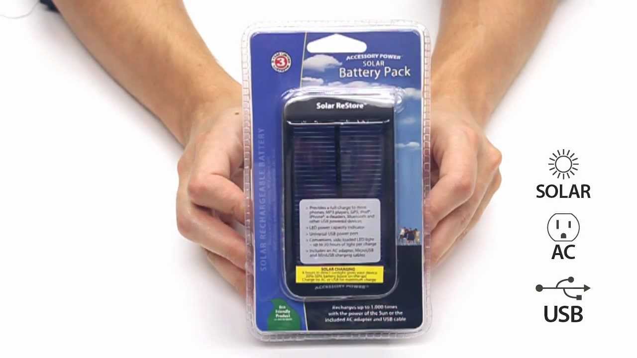 ReVIVE Solar ReStore by Accessory Power YouTube