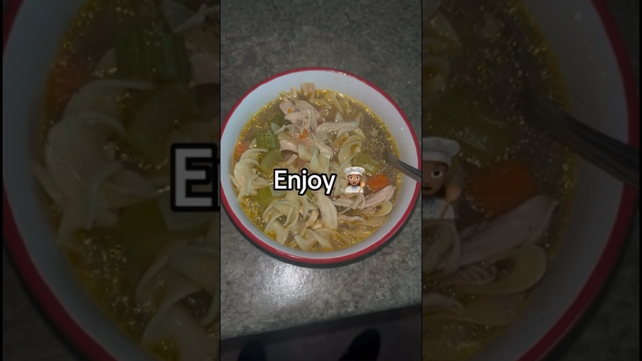 Homestyle Chicken Noodle Soup