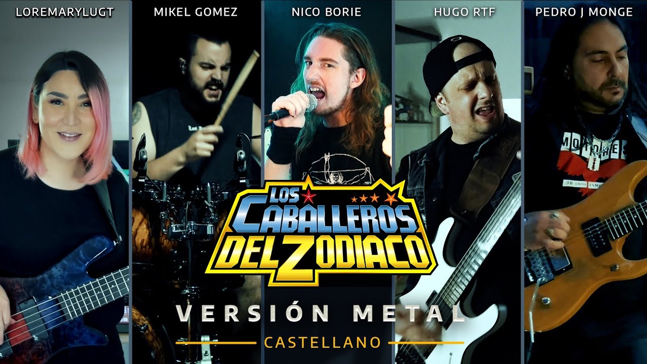 SAINT SEIYA - PEGASUS FANTASY Caballeros del Zodiaco Opening España (Castellano) METAL 