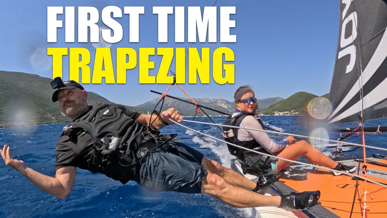 How to Trapeze as Crew on a Catamaran | Hobie 16