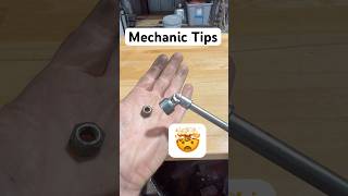 How to install hard to reach Nuts. Mechanic life hack and tips #mechanic #lifehack #autorepair