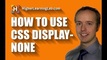 CSS Display None Declaration Explained In Detail