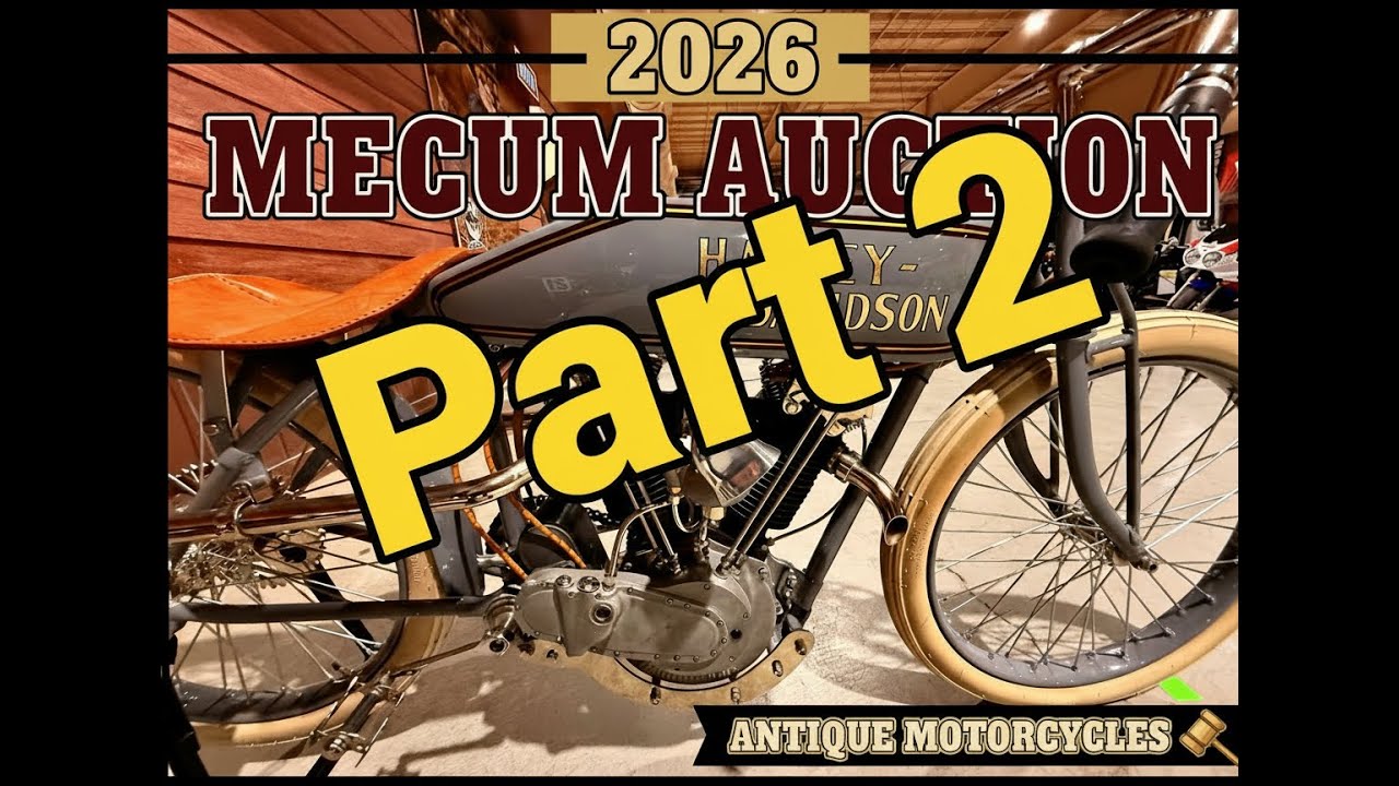 Часть 2. АУКЦИОН МОТОЦИКЛОВ В ЛАС-ВЕГАСЕ: Антикварные мотоциклы за миллион долларов?!