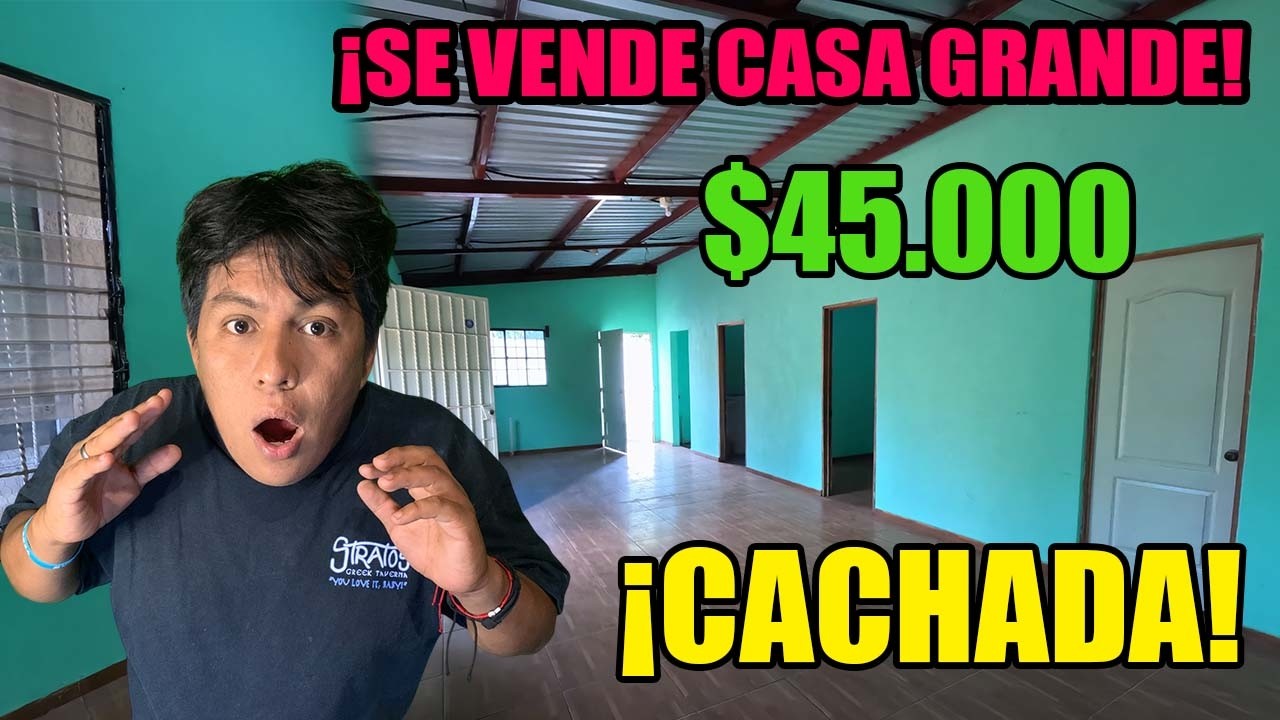Vendo CASA GRANDE con 2 cuartos Terreno de 20x8  